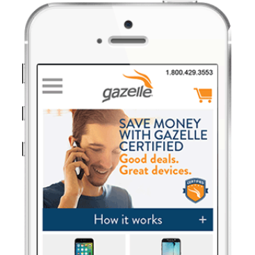 Gazelle - eCommerce mobile